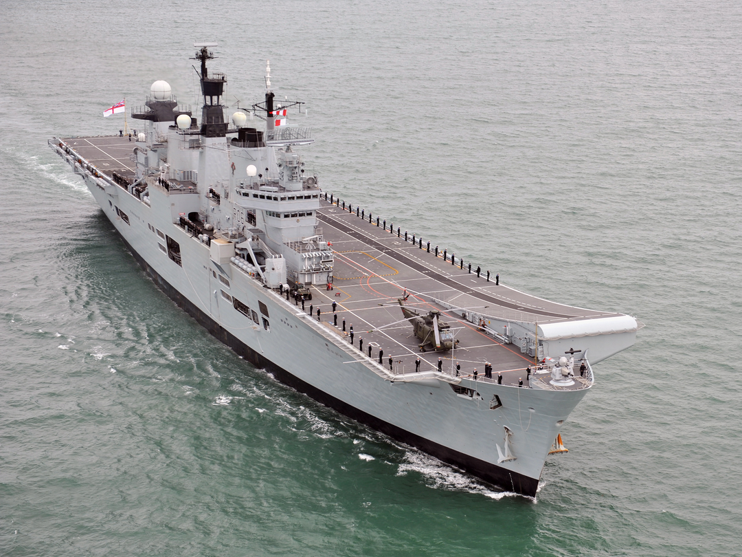 HMS Illustrious R06 | Photo Print | Framed Print | Invincible Class | Aircraft Carrier | Royal Navy Hampshire Prints