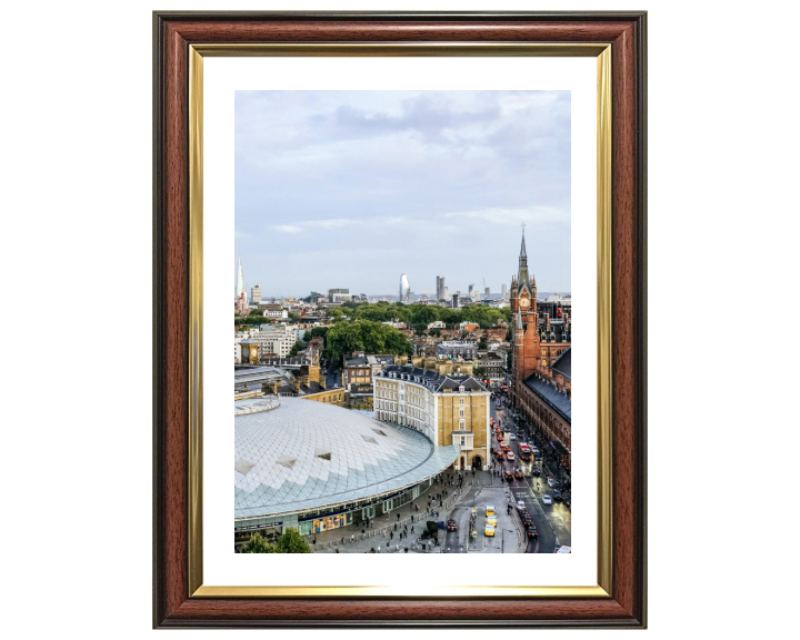 Kings Cross and St Pancras station London Photo Print - Canvas - Framed Photo Print - Hampshire Prints