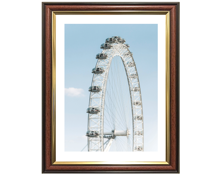 London eye on the river thames london Photo Print - Canvas - Framed Photo Print - Hampshire Prints