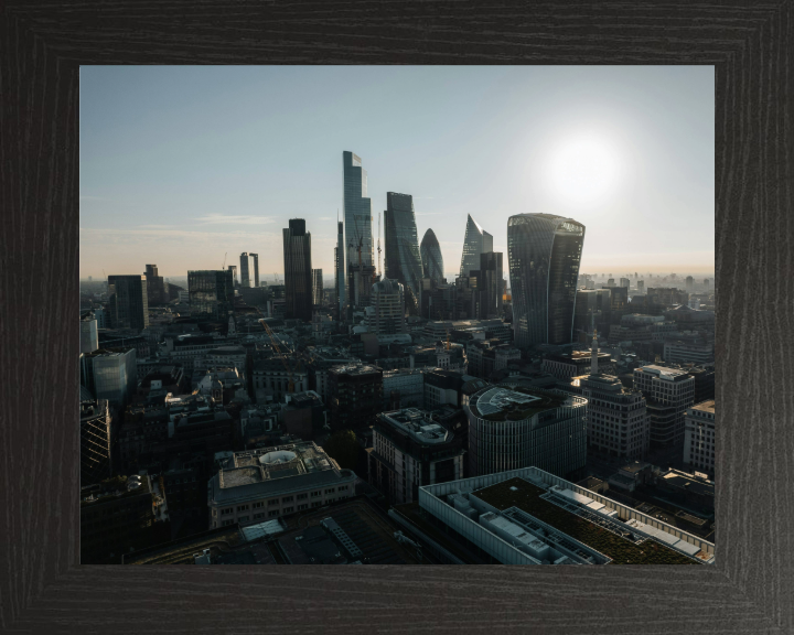 London skyline from above Photo Print - Canvas - Framed Photo Print - Hampshire Prints