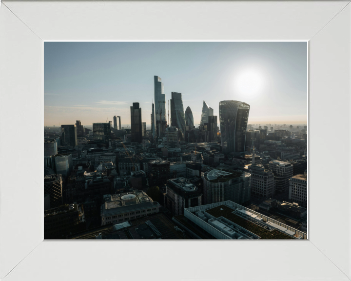 London skyline from above Photo Print - Canvas - Framed Photo Print - Hampshire Prints