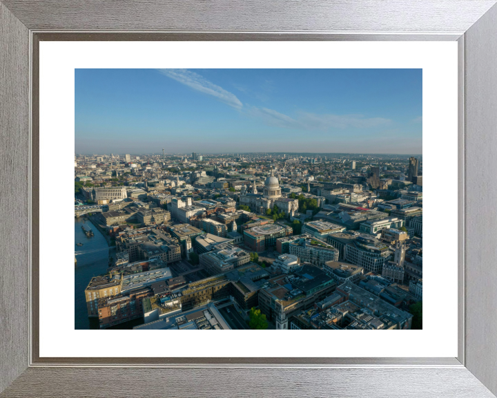 st pauls cathedral and london skyline Photo Print - Canvas - Framed Photo Print - Hampshire Prints