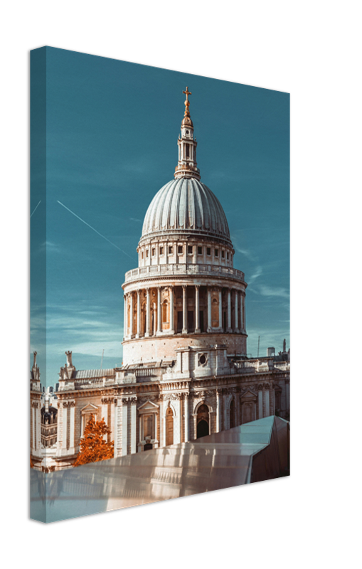 st pauls cathedral london in autumn Photo Print - Canvas - Framed Photo Print - Hampshire Prints