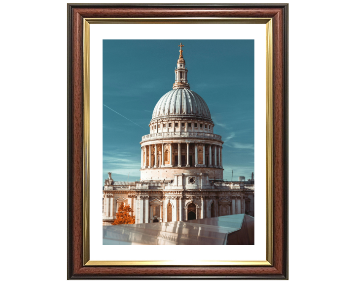 st pauls cathedral london in autumn Photo Print - Canvas - Framed Photo Print - Hampshire Prints
