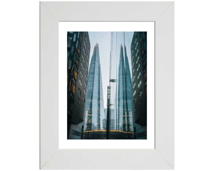 the shard reflections london Photo Print - Canvas - Framed Photo Print - Hampshire Prints