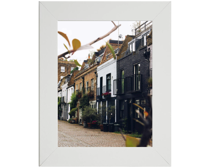 A street in Notting Hill London Photo Print - Canvas - Framed Photo Print - Hampshire Prints