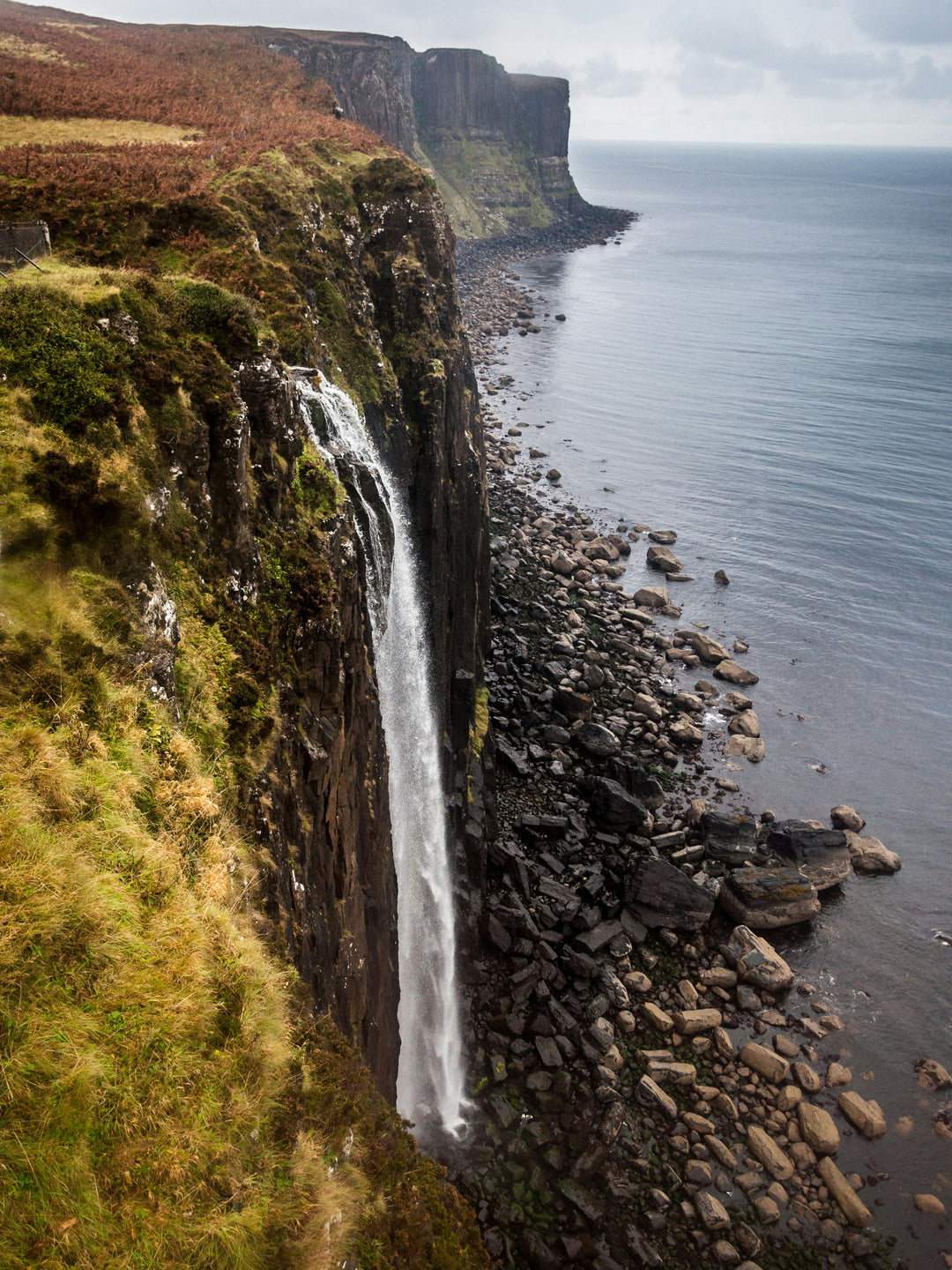 Kilt Rock and Mealt Falls Isle of Skye Scotland Photo Print - Canvas - Framed Photo Print - Hampshire Prints