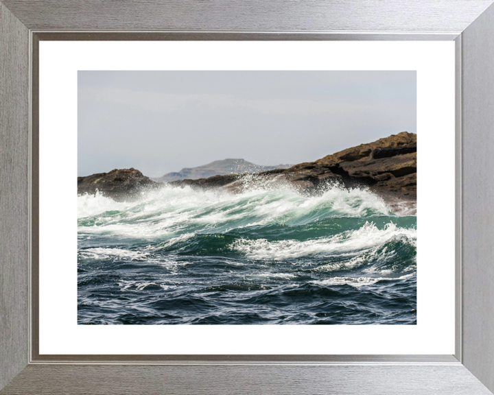 A stormy isle of Staffa Scotland Photo Print - Canvas - Framed Photo Print - Hampshire Prints