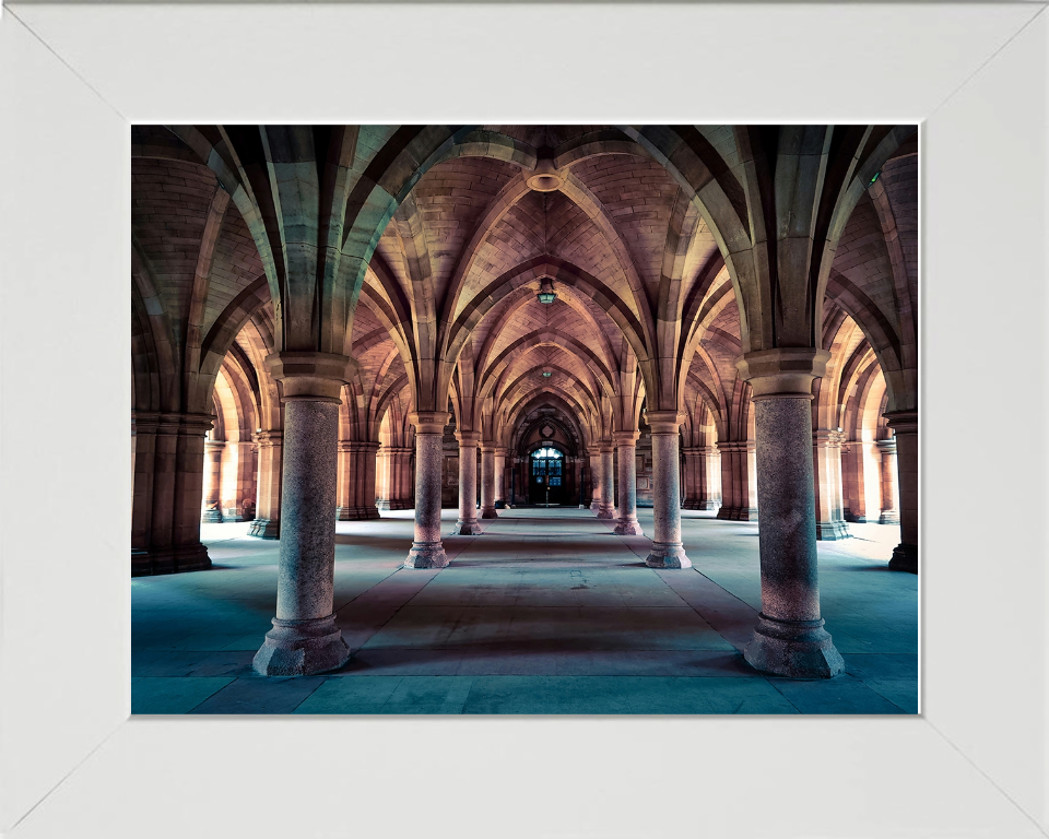 The Cloisters University of Glasgow Scotland Photo Print - Canvas - Framed Photo Print - Hampshire Prints