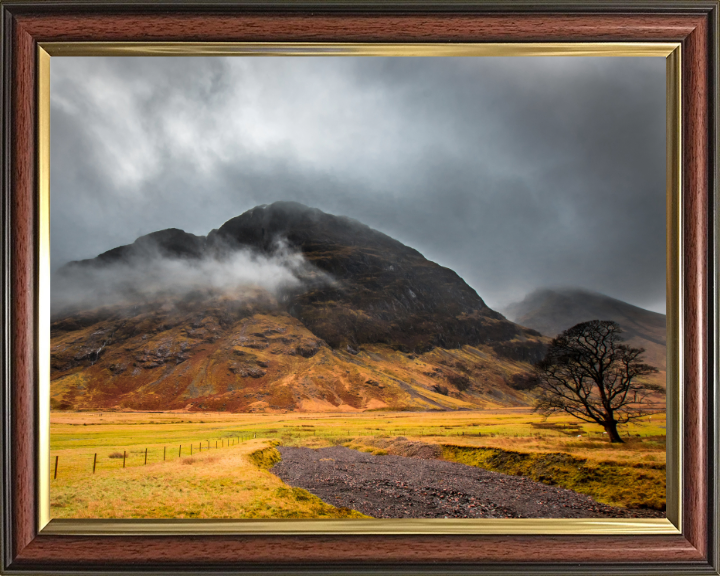 Mountains of Glencoe Scotland Photo Print - Canvas - Framed Photo Print - Hampshire Prints