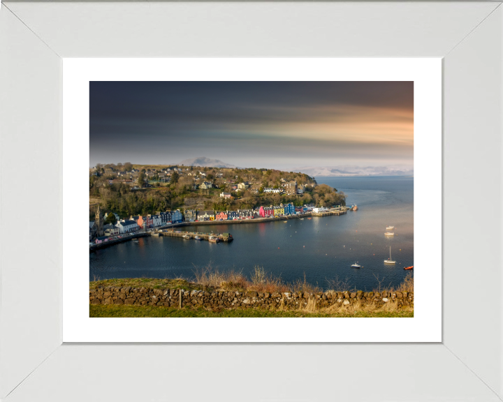 Tobermory Bay isle of Mull Scotland Photo Print - Canvas - Framed Photo Print - Hampshire Prints