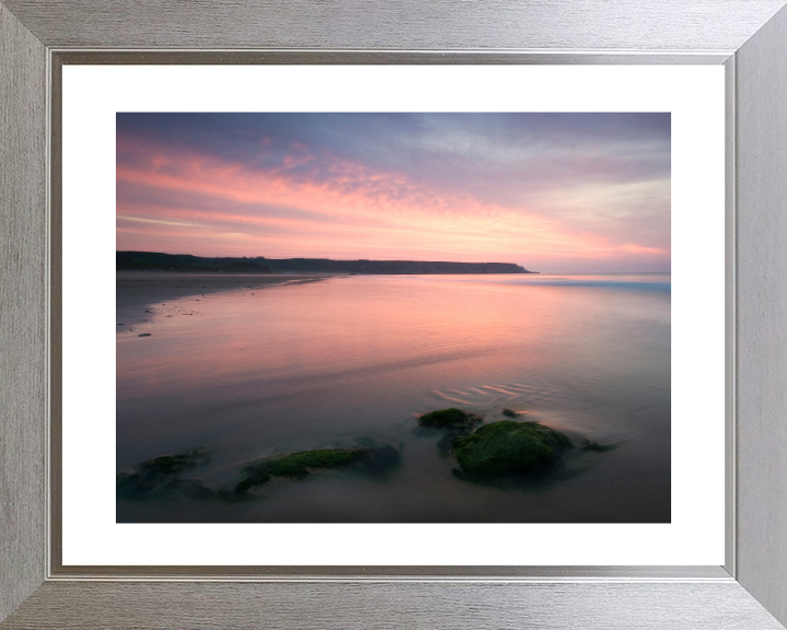 Cullen Bay Moray Scotland at sunset Photo Print - Canvas - Framed Photo Print - Hampshire Prints