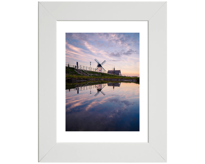windmill at sunset Lytham Saint Annes Lancashire Photo Print - Canvas - Framed Photo Print - Hampshire Prints