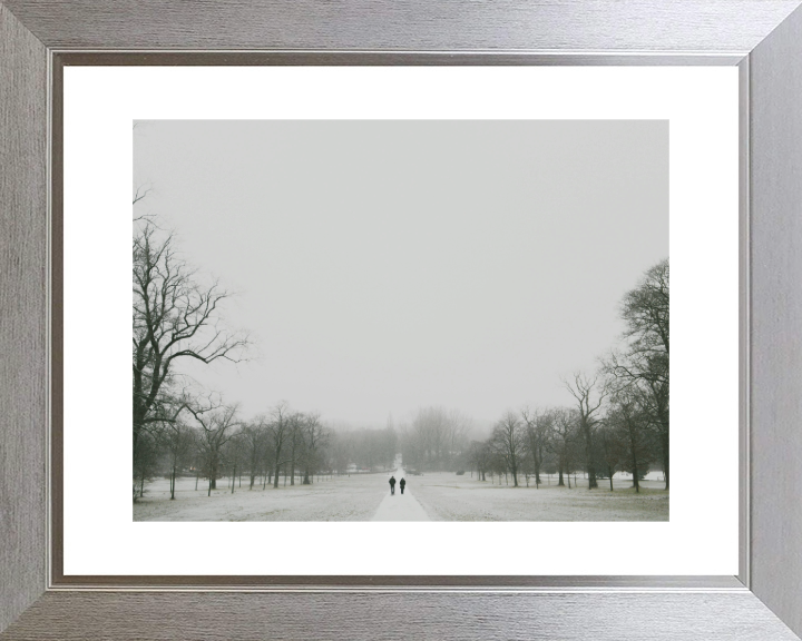 snow covered Towneley Park Burnley Lancashire Photo Print - Canvas - Framed Photo Print - Hampshire Prints