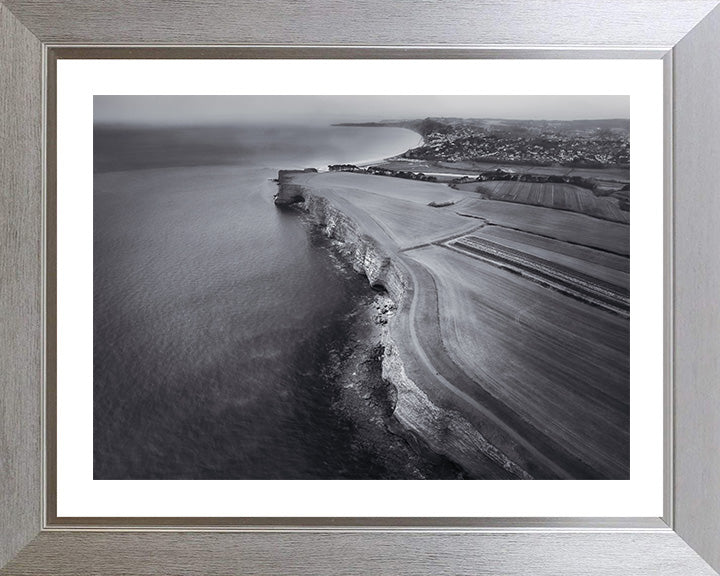 Budleigh Salterton Devon from above Photo Print - Canvas - Framed Photo Print - Hampshire Prints