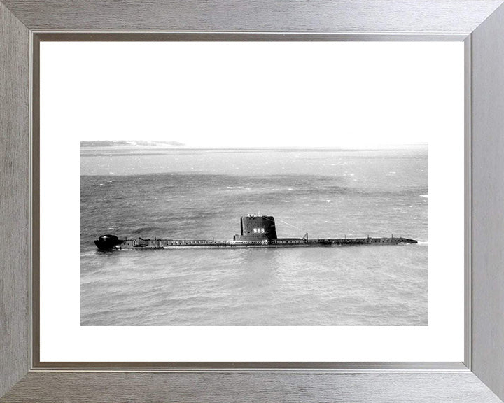 HMS Alderney S66 (P416) Royal Navy Amphion class submarine Photo Print or Framed Print - Hampshire Prints