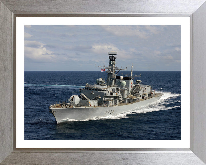 HMS Iron Duke F234 Royal Navy Type 23 frigate Photo Print or Framed Print - Hampshire Prints