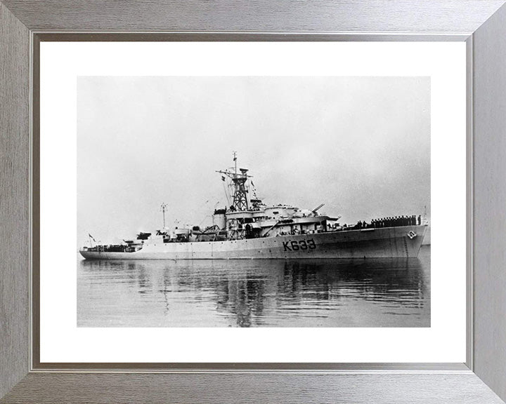 HMS Whitesand Bay K633 Royal Navy Bay Class Frigate Photo Print or Framed Print - Hampshire Prints