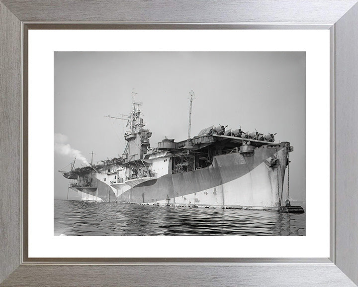 HMS Pursuer D73 | Photo Print | Framed Print | Attacker Class | Escort Carrier | Royal Navy Hampshire Prints