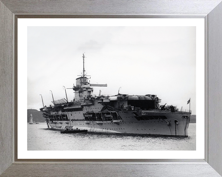 HMS Glorious (77) Royal Navy Courageous class battlecruiser Photo Print or Framed Print - Hampshire Prints