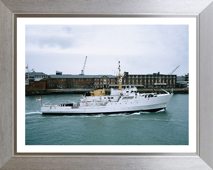 HMS Fawn A325 Royal Navy Bulldog class ship Photo Print or Framed Print - Hampshire Prints