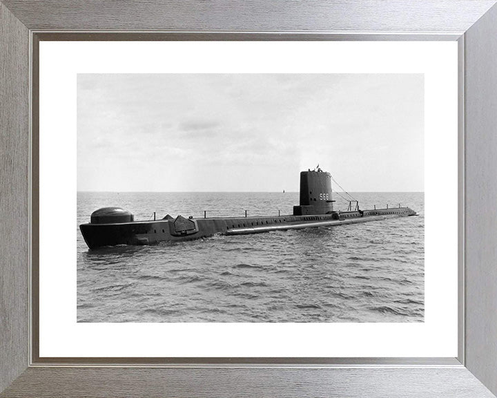 HMS Alderney S66 (P416) Royal Navy Amphion class submarine Photo Print or Framed Print - Hampshire Prints