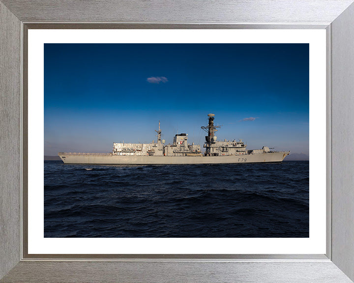 HMS Kent F78 Royal Navy Type 23 frigate Photo Print or Framed Print - Hampshire Prints