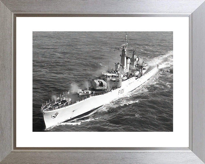 HMS Yarmouth F101 Royal Navy Rothesay class frigate Photo Print or Framed Print - Hampshire Prints