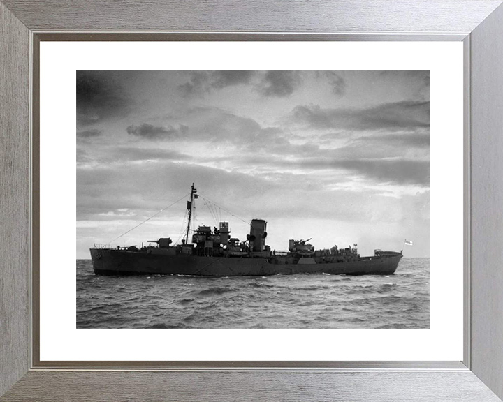 HMS Myosotis K65 Royal Navy Flower class corvette Photo Print or Framed Print - Hampshire Prints