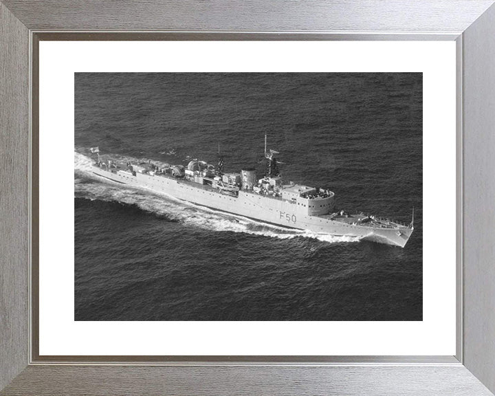 HMS Venus F50 (R50) | Photo Print | Framed Print | Poster | Type 15 | Frigate | Royal Navy Hampshire Prints