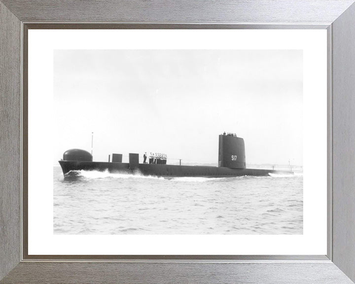 HMS Ocelot S17 Royal Navy Oberon class Submarine Photo Print or Framed Print - Hampshire Prints