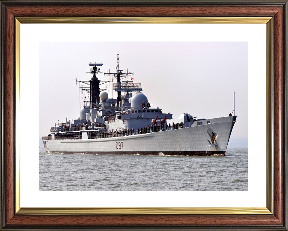 HMS Edinburgh D97 Royal Navy Type 42 Destroyer Photo Print or Framed Print - Hampshire Prints