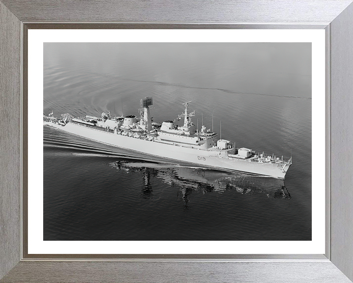 HMS Glamorgan D19 Royal Navy County class Destroyer Photo Print or Framed Print - Hampshire Prints