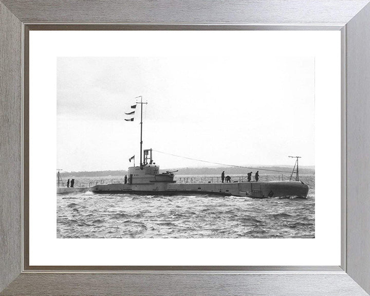 HMS Regent N41 Royal Navy Rainbow class submarine Photo Print or Framed Print - Hampshire Prints