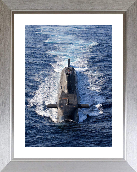 A Royal Navy Astute Class Submarine Photo Print or Framed Photo Print - Hampshire Prints