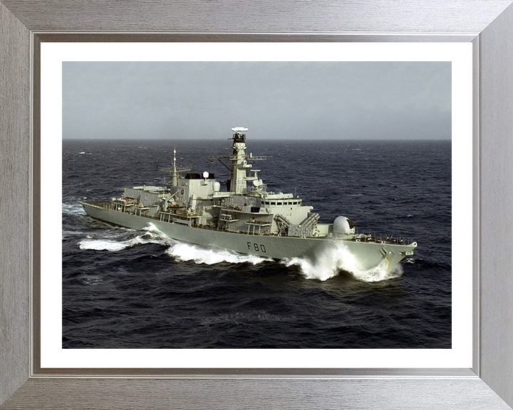 HMS Grafton F80 Royal Navy Type 23 Frigate Photo Print or Framed Print - Hampshire Prints