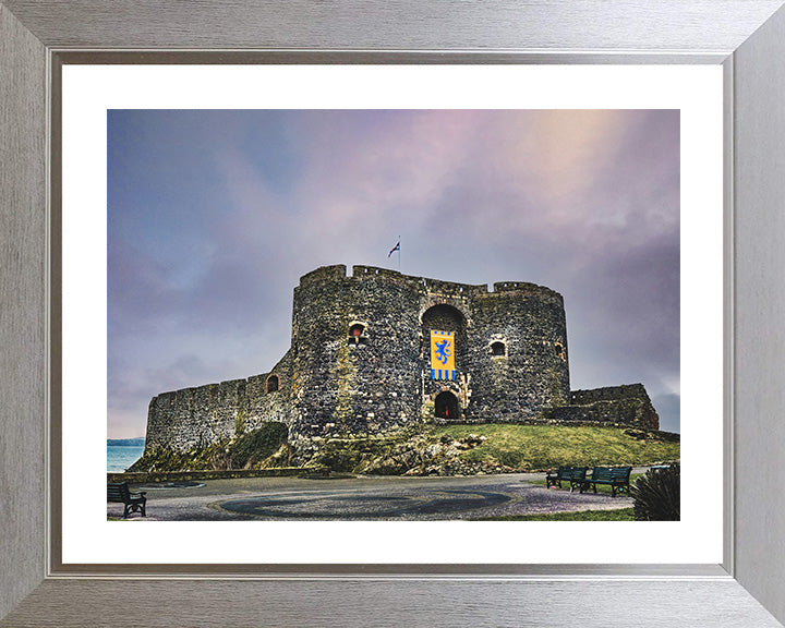 Carrickfergus Castle Northern Ireland at sunset Photo Print - Canvas - Framed Photo Print - Hampshire Prints