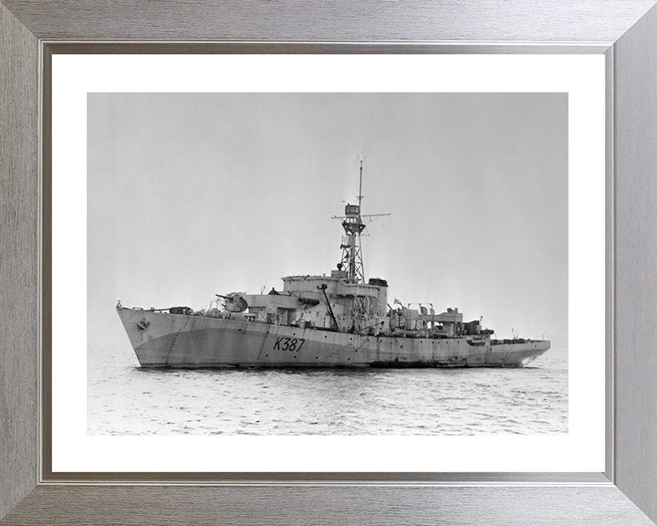 HMS Berkeley Castle K387 Royal Navy Castle class corvette Photo Print or Framed Print - Hampshire Prints