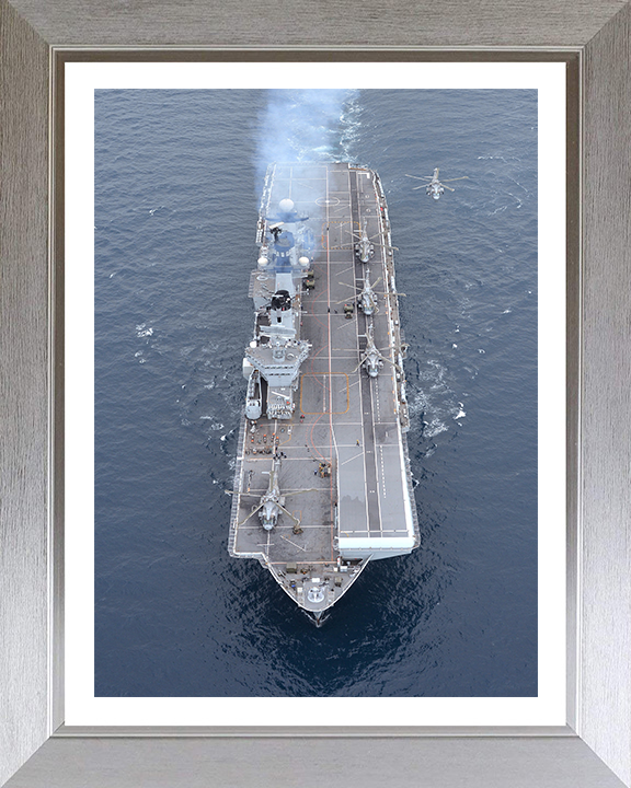 HMS Illustrious R06 Royal Navy Invincible class Aircraft Carrier Photo Print or Framed Print - Hampshire Prints