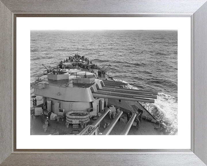 HMS Rodney (29) Royal Navy Nelson class battleship Photo Print or Framed Print - Hampshire Prints