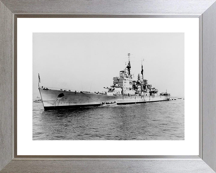 HMS Vanguard (23) Royal Navy fast battleship Photo Print or Framed Print - Hampshire Prints