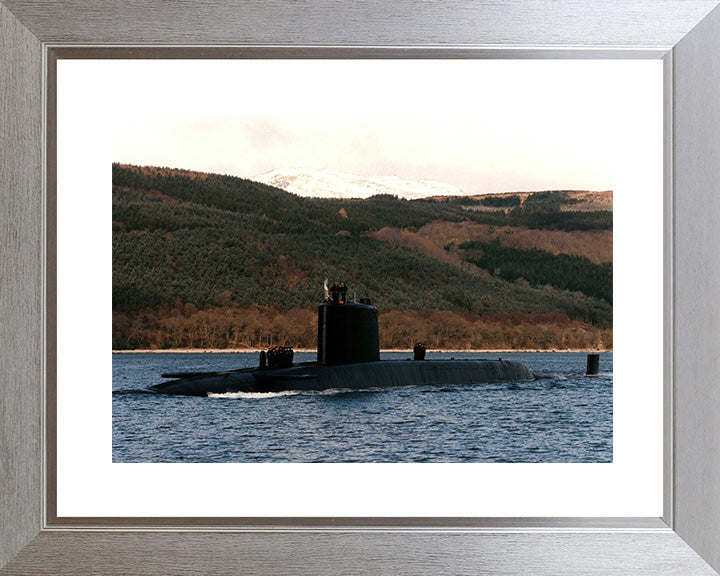 HMS Revenge S27 Royal Navy Resolution class Submarine Photo Print or Framed Print - Hampshire Prints