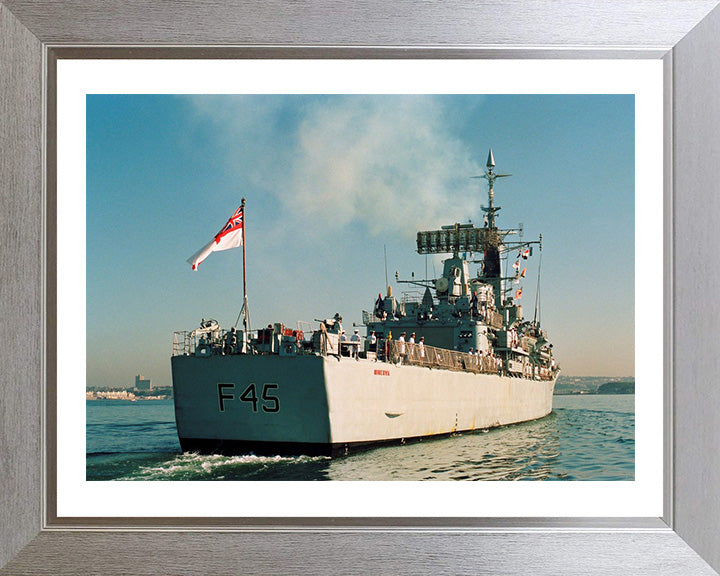 HMS Minerva F45 | Photo Print | Framed Print | Leander Class | Frigate | Royal Navy Hampshire Prints