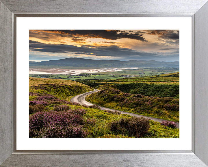 Duddon Estuary Cumbria at sunset Photo Print - Canvas - Framed Photo Print - Hampshire Prints