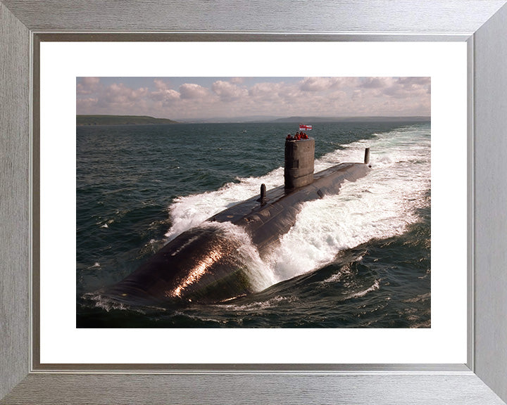 HMS Turbulent S87 Royal Navy Trafalgar class Submarine Photo Print or Framed Print - Hampshire Prints