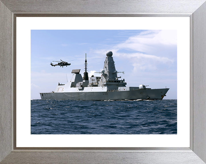 HMS Dauntless D33 Royal Navy Type 45 destroyer Photo Print or Framed Print - Hampshire Prints