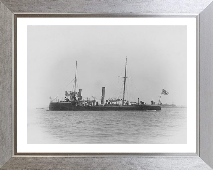 HMS Karrakatta (1889) | Photo Print | Framed Print | Sharpshooter Class | Torpedo Boat | Royal Navy Hampshire Prints