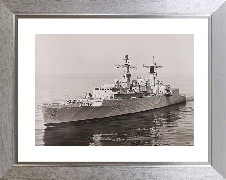 HMS Brilliant F90 Royal Navy Type 22 Frigate Photo Print or Framed Print - Hampshire Prints