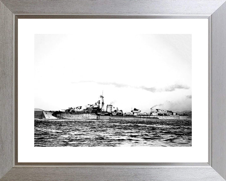 HMS Urania R05 (F08) | Photo Print | Framed Print | U Class | Destroyer | Royal Navy Hampshire Prints