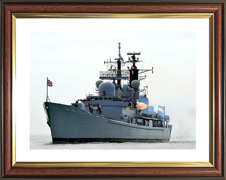 HMS Edinburgh D97 | Photo Print | Framed Print | Poster | Type 42 | Destroyer | Royal Navy Hampshire Prints